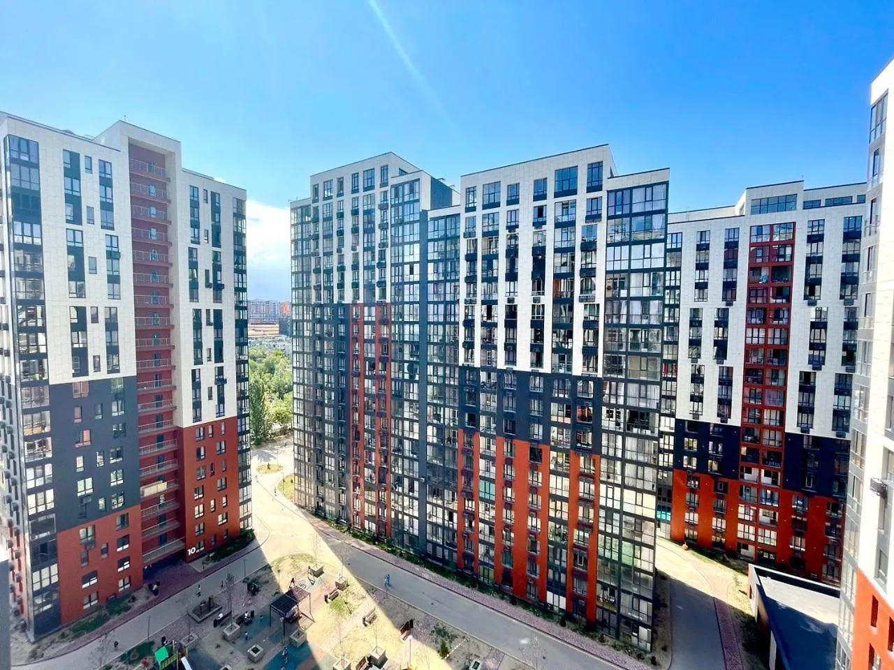 Terracotta Современная Двухкомнатная Квартира Almaty Kazakhstan