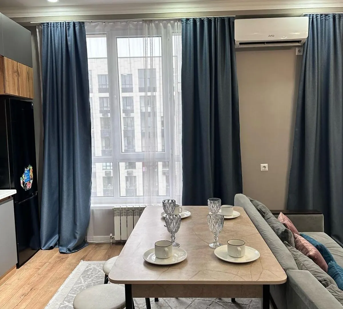 Apartment Terracotta Современная Двухкомнатная Квартира Almaty
