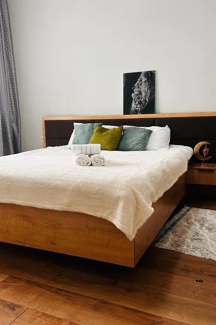 Terracotta Современная Двухкомнатная Квартира Almaty Apartment